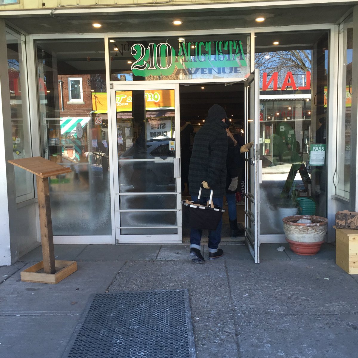 Stop by 210 Augusta for our selection of natural foods! #4lifenaturalfoods #kensingtonmarket #toronto