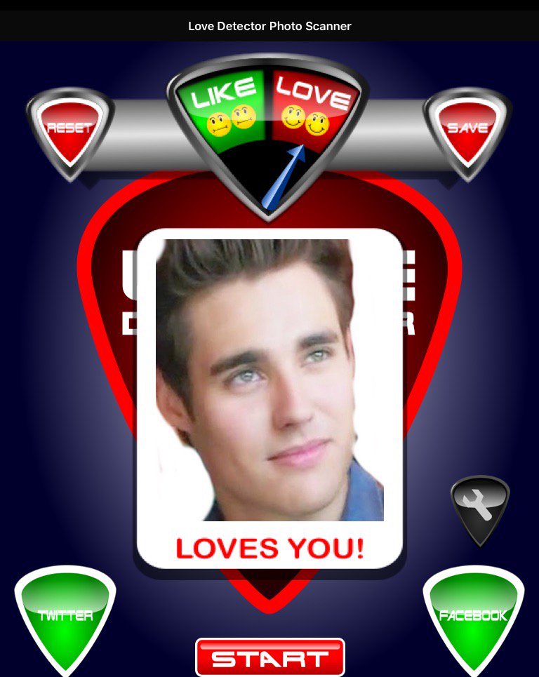 TinijennyTini's tweet photo. Love Detector Photo Scanner free app has spoken! #LoveDetector yes ππππ https://t.co/w3GsOg800k