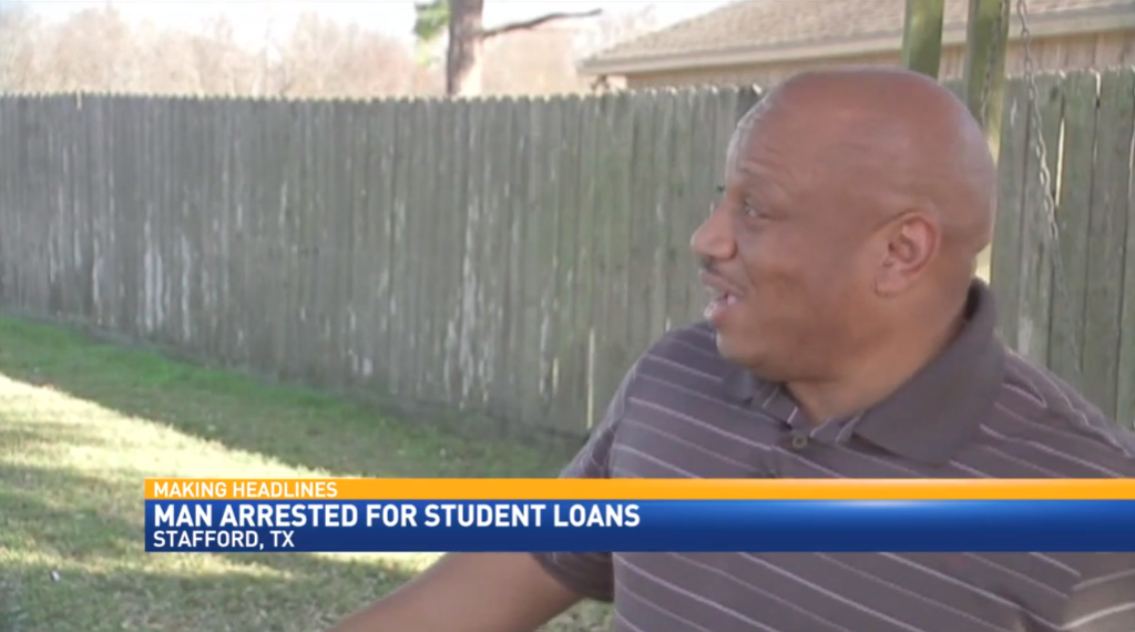 wwmtnews's tweet photo. Texas man arrested over outstanding student loan debt - https://t.co/eRK9ppZal6 https://t.co/QVx3iXOYMp