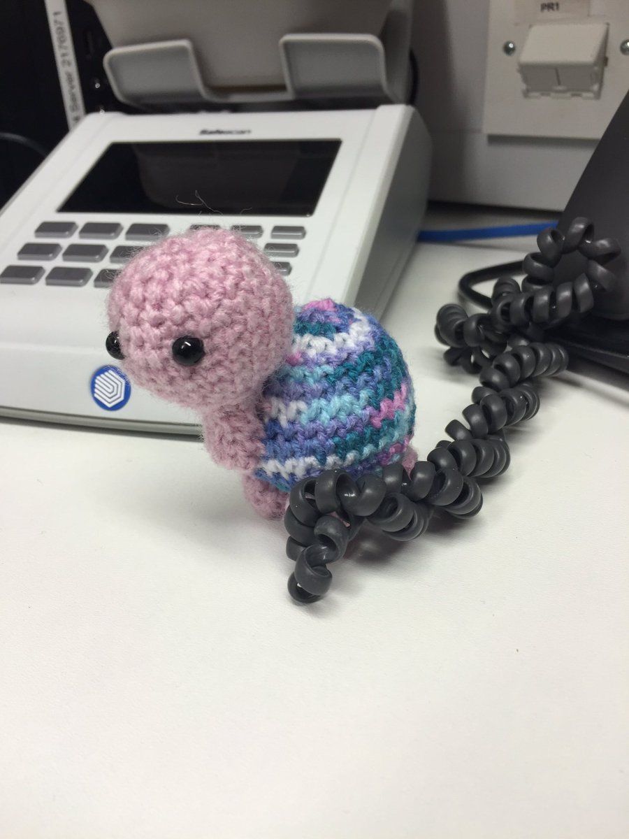 Sophie is making us little animals to sell for gosh. Loving our turtle. <a href="/IowPISandown/">IsleOfWightSandownPI</a> <a href="/TashTyler88/">Natassja Snell</a>