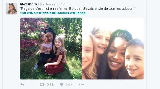 20Minutes's tweet photo. #SiLesNoirsParlaientCommeLesBlancs, le hashtag qui retourne les clichés avec humour https://t.co/VgQX3Dml8m https://t.co/dJu7gktWJl