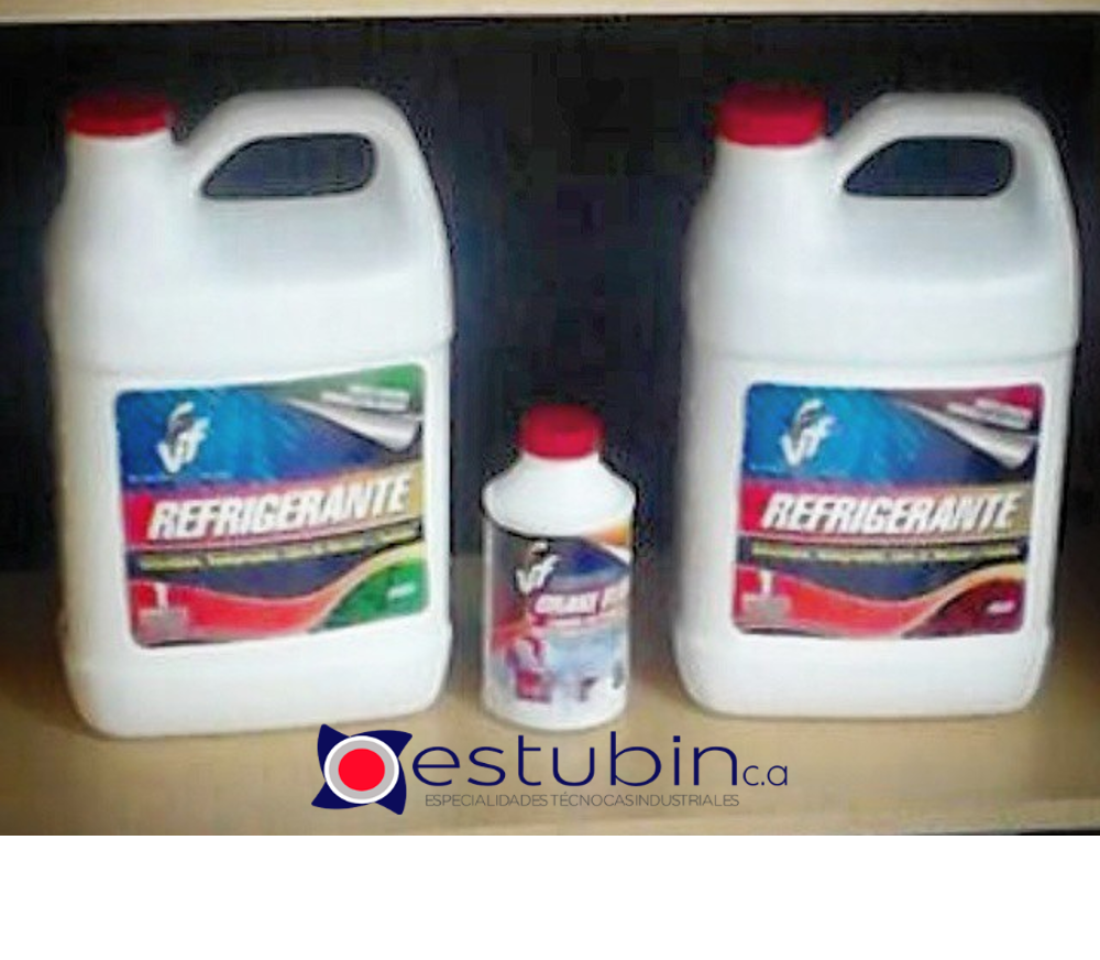 estubin's tweet photo. En #Estubin te ofrecemos lo mejor en refrigerantes para tu carro marca #Fluveca #refrigerante #calidad #disponible https://t.co/KBAV93wxXl