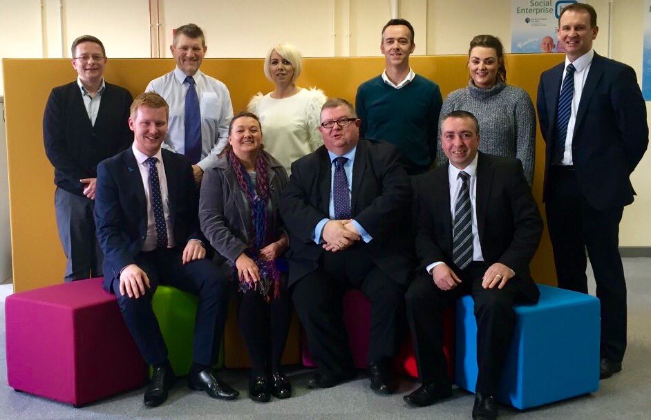 Great meeting of political reps &amp; <a href="/StrabaneChamber/">Strabane Chamber</a> Vital we work collectively for the benefit of #Strabane district