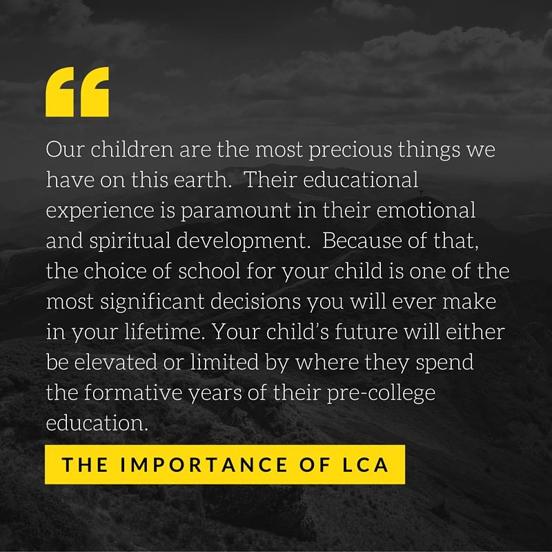 LCASlidell's tweet photo. LIKE if you agree with The Importance of LCA! #WhyLCA https://t.co/rvUh77jvxU