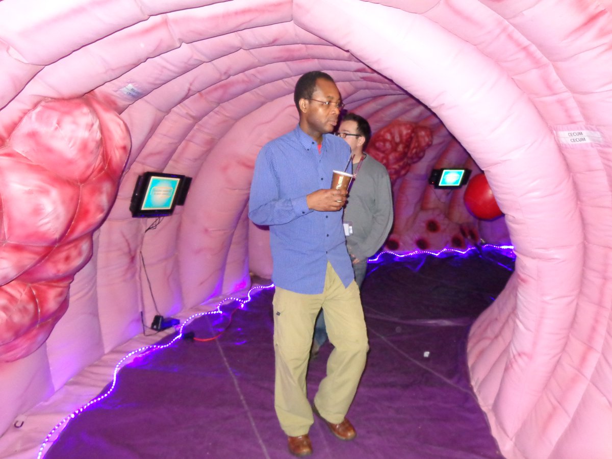 TheGiantColon's tweet photo. The Giant Colon  revisits @thepencentre March 4-5. @niagarahealth to promote colorectal and other cancer screenings https://t.co/8dxH1mmMp1