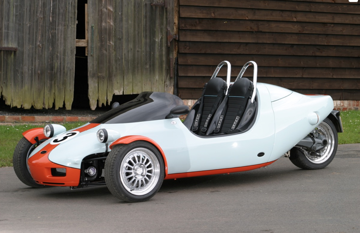 CKCMagazine's tweet photo. The Grinnall Scorpion proves that not all three-wheelers need a V-twin slung out front. #CKCPOTD 49/366 https://t.co/iRQyal3vKi