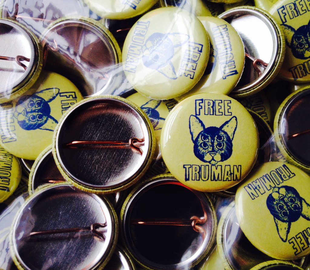 NSbuttons's tweet photo. Just finished these up for locals @FreeTruman420, check'em out! https://t.co/depvSwZzpR