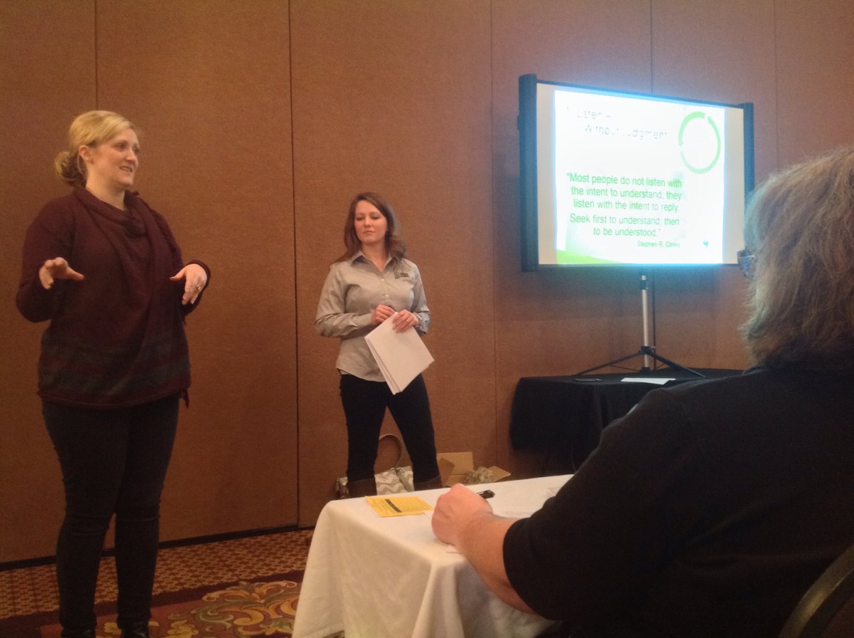 Fun time sharing our stories about Ag with Hannah Vorsilak &amp; Liz Kelsay #purduewia2016