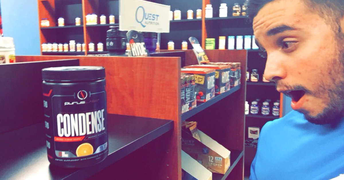 absnutrition's tweet photo. Condense Preworkout now comes in Florida Orange - love at first sight! ๐๐ #BlueKnowsBest https://t.co/w5u8TDYsVy https://t.co/4iHopN2muo