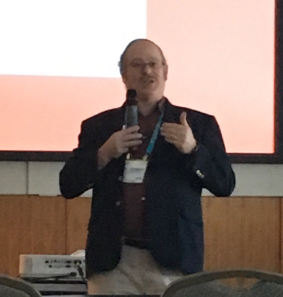 Dr. Greg Reighard from Clemson university, USA speaking on new peach rootstock #OFVC2016
