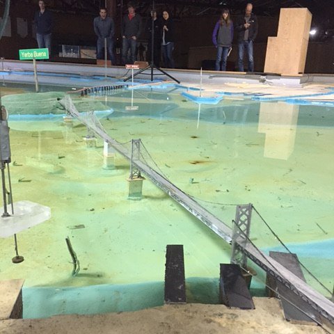 TWSailing's tweet photo. Overnight at Clipper Yacht Harbor for Bay Model presentation! #baymodel #twsailing #sfbay 📷: @twsailing https://t.co/p8IKpLRo5b