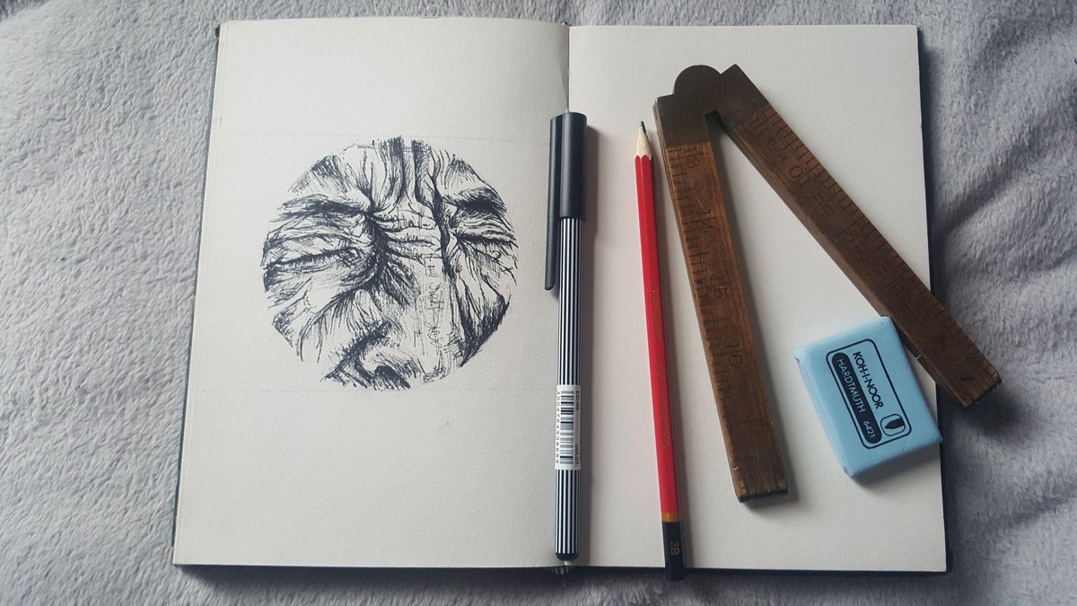 SWorrallsArt's tweet photo. My drawing of the day...
Eyes wide shut.
#sketch #art #dementia #follow #itsliverpool #artist #Alzheimer #nan #love https://t.co/IRgvWv8RjI