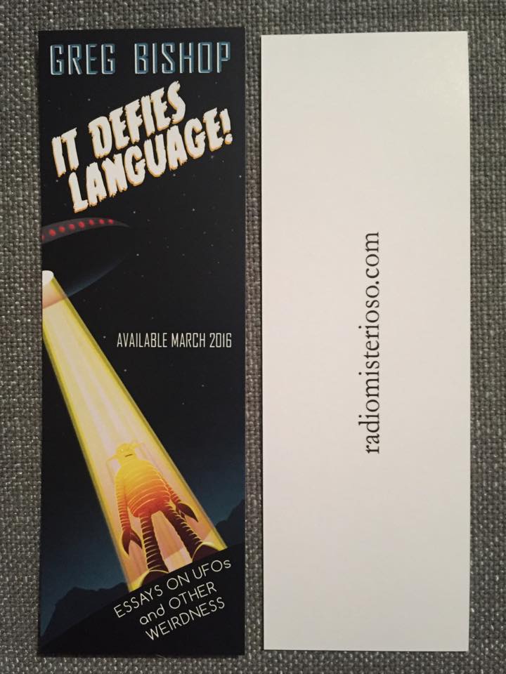 red_pill_junkie's tweet photo. We'll have #ItDefiesLanguage! swag to give at the International UFO Congress: Bookmarks! https://t.co/gQHrnjw51J