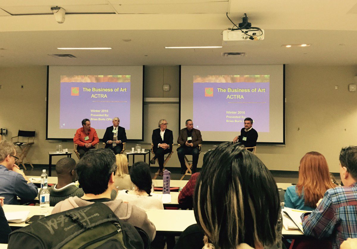 ArmstrongActing's tweet photo. Great to see so many ppl at the Tax & Investment session moderated by Peter Keleghan! #smartactors #actraconference https://t.co/Rv7z2dZsku