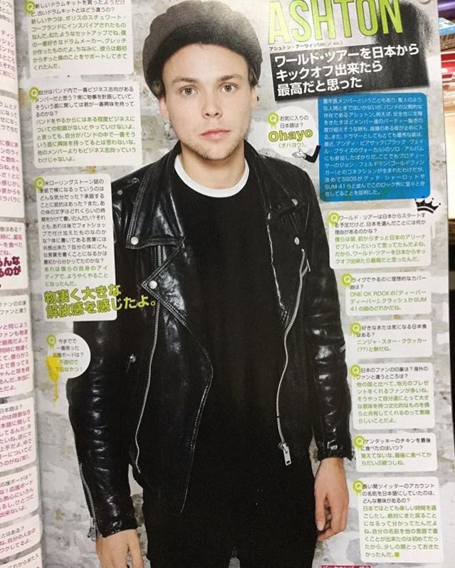 x5SOSworldwide's tweet photo. 5SOS' spread for inrock magazine for Japan! || @FiveSOSAlert -C https://t.co/0VFDc8mNXL