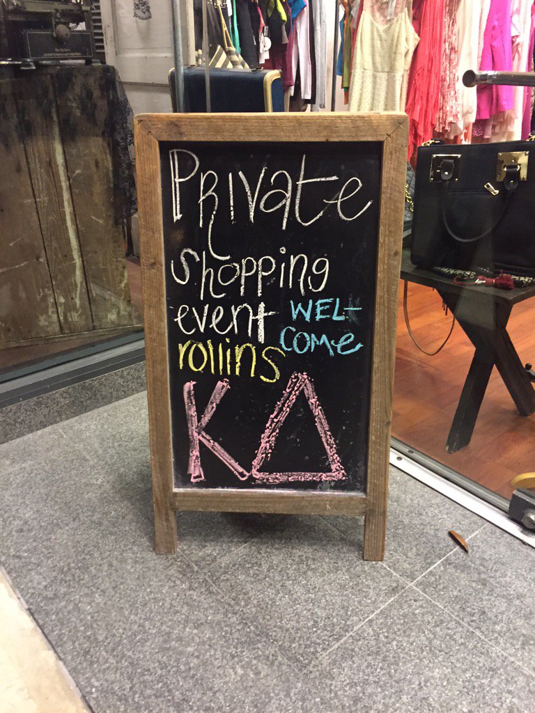 rollinsKD's tweet photo. We had so much fun at our private shopping event with @ForemaBoutique last night! 🎀 https://t.co/fFGTBpqkgB