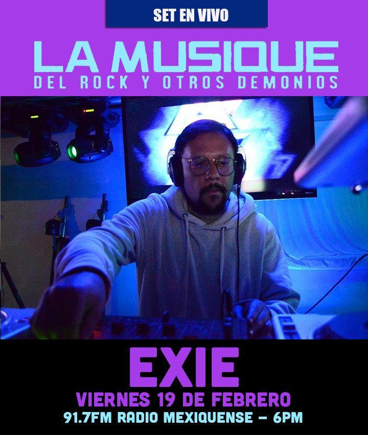 GabaCabral's tweet photo. #SET001 con @djexie || Viernes 19 de febrero por @RM917FM #LaMusique
En línea https://t.co/Yb1nLccYyv ¡Báilele! https://t.co/rfChVEhAEw