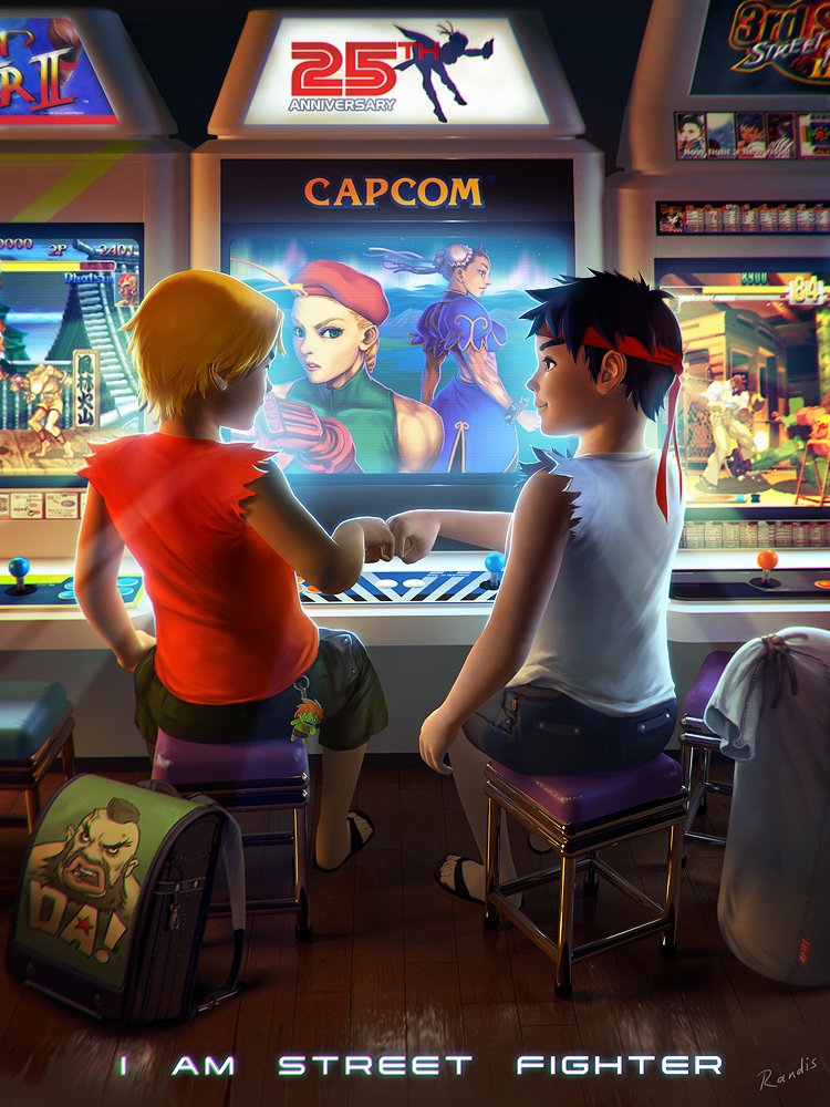 pattheflip's tweet photo. "I am Street Fighter" by @Randis_Albion AHHHHHH THIS IS GREAT https://t.co/YyHNoUajWu