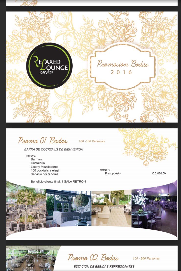 CirculoRelaxed's tweet photo. Un adelanto de nuestras nuevas promociones de bodas para 2016 #relaxedloungeservice #viverelax https://t.co/x3ayg9vIWZ