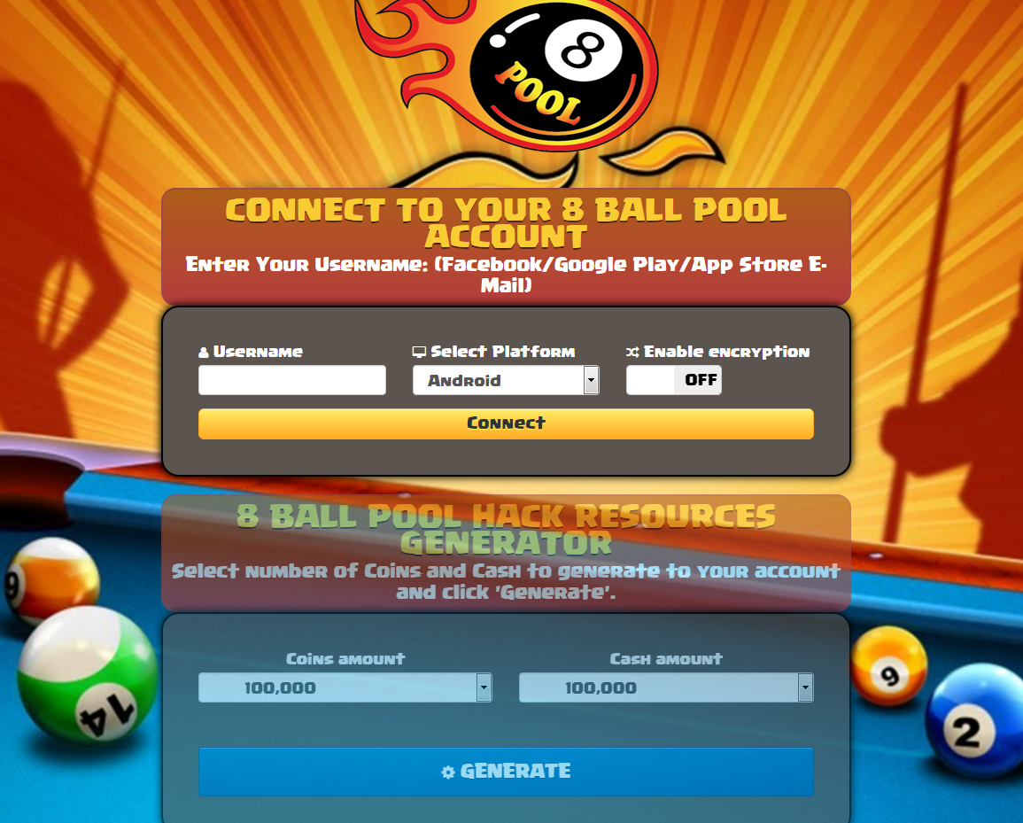 Взломанная 8 ball