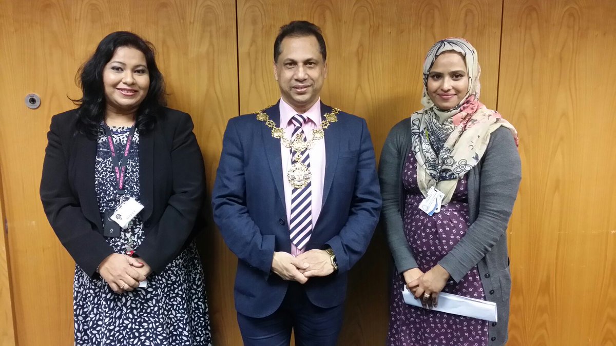 OsmaniTrust's tweet photo. Dr Sharmin Shajahan-Osmani Trust with Cllr Rajib Ahmed Cllr Asma Begum at Mayors Cup grant award launch
#OsmaniTrust https://t.co/x5f0laJXXj