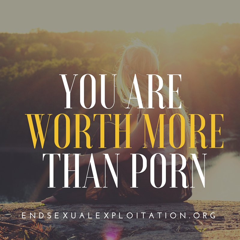 Porn_Harms's tweet image. You're worth more than the lies porn tells you about your dignity and sexuality

Resources:
endsexualexploitation.org/resources/