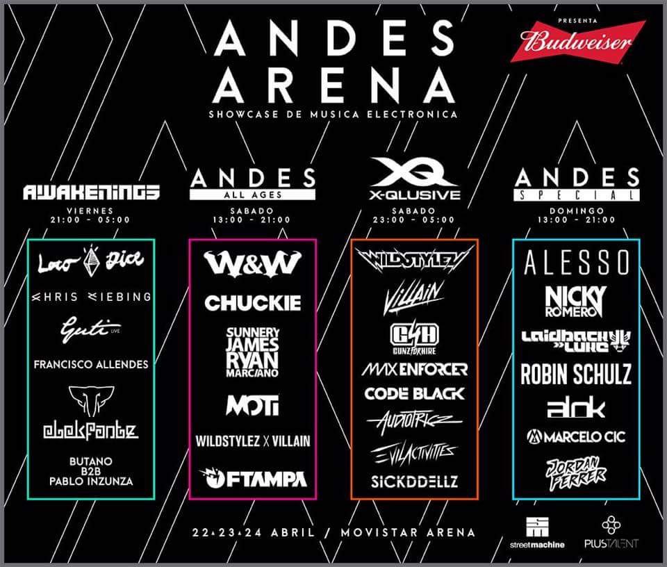 ¿Ya decidiste tu día? #andesarena #AAA