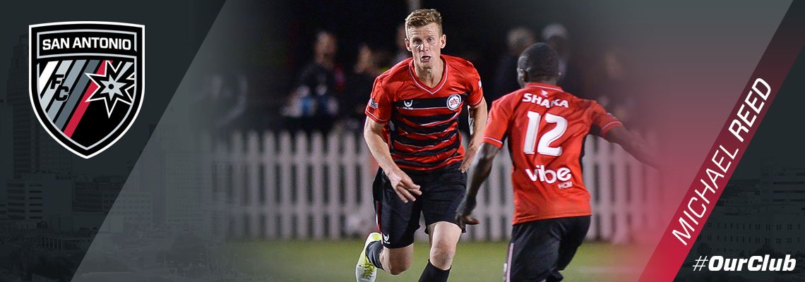 BREAKING: Veteran midfielder Michael Reed set to bring his energy to San Antonio FC in 2016. #OurClub