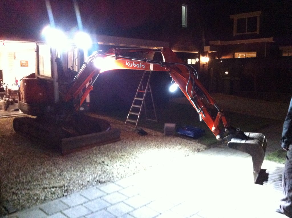 vandriel_LED's tweet image. Vandaag een #minikraan voorzien van #led #verlichting.
#fantastisch resultaat!