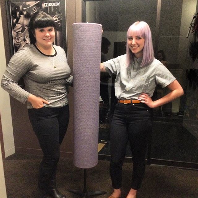 womensaudio's tweet photo. Assembling our new attack wall today, thanks to Acoustic Sciences Corporation! #studiotrap #changethefaceofsound https://t.co/E36I2Egci4
