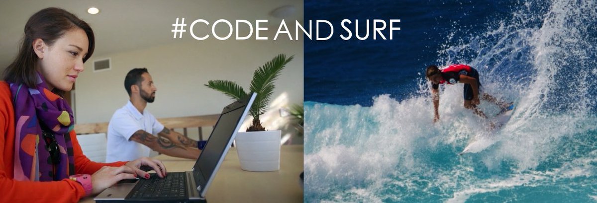 CodingDojoDotCo's tweet image. Win a #codeandsurf Retreat + @codingdojo Course credit. Value up to $2500! bit.ly/245mdh8