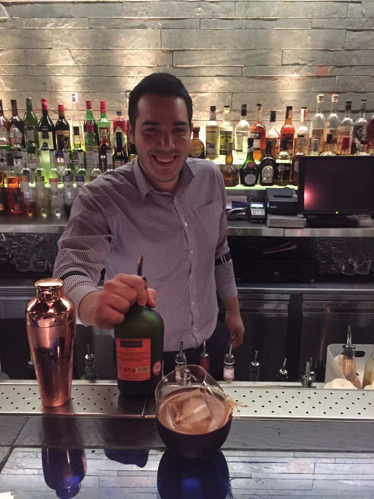 #Hakkasan#Cocktailcompetition Giulio representing #Yauatcha City was the runner up