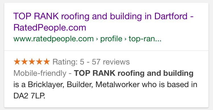 Toprankroofing's tweet photo. With over 50 5 star reviews on Rated People and over 20 years experience we can help with all of your roofing needs! https://t.co/i21WHPMHQY