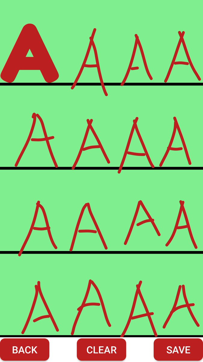 HalfCloudStudio's tweet photo. Practice those capital A's! https://t.co/SRQY2PEB18