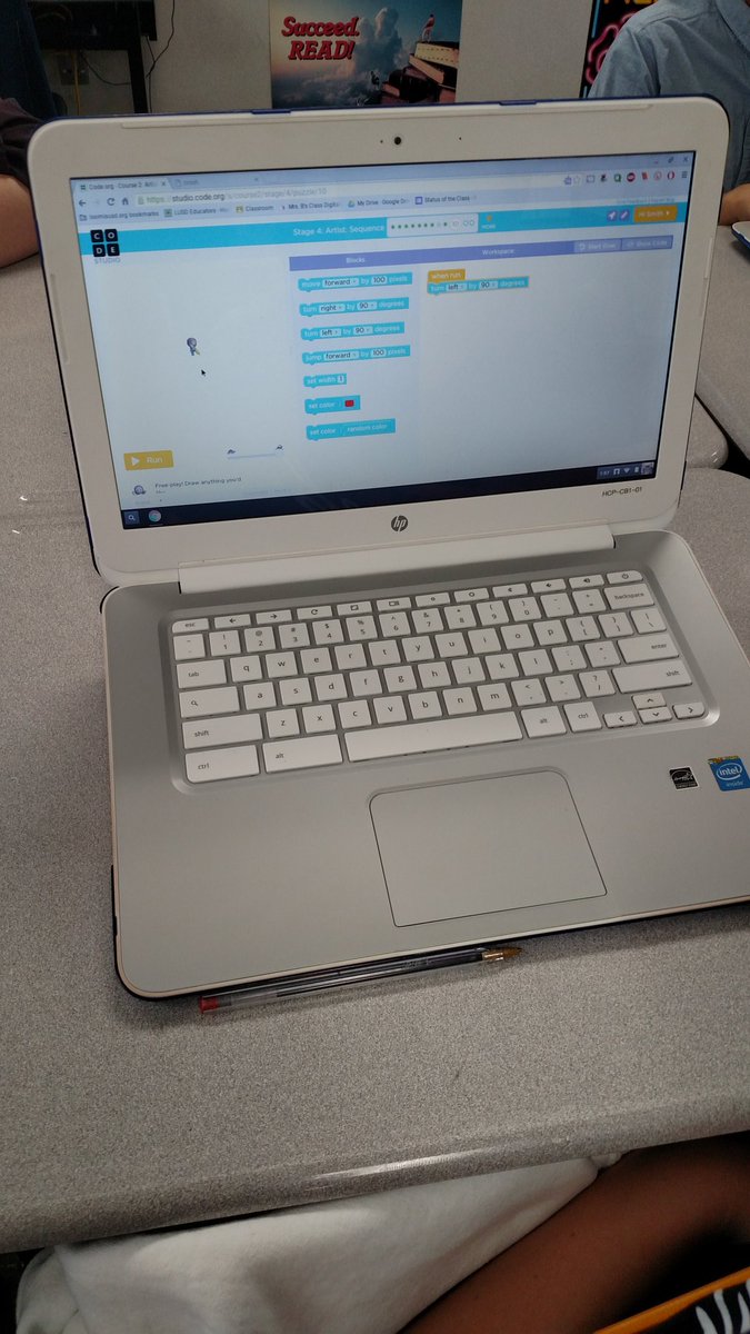LAteacherHCP's tweet photo. Ss are excited to learn computational thinking and coding! #lusded #HourOfCode https://t.co/dQfzdTQERa