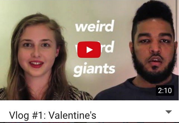 weirdgiants's tweet photo. Like truly hot teen make up artists, Weird Weird Giants have started a vlog! Check us out? https://t.co/cYIa6kSytr https://t.co/KFrXgM1KCo