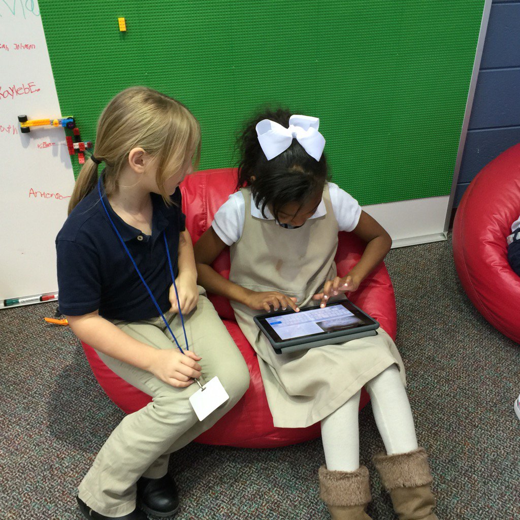 jlrearley's tweet photo. Learning how to make iMovie Trailers in the WPE Media Center with Mrs. Haney and Mrs. Brown's classes #lcssdld16 https://t.co/IgxN401Z7I