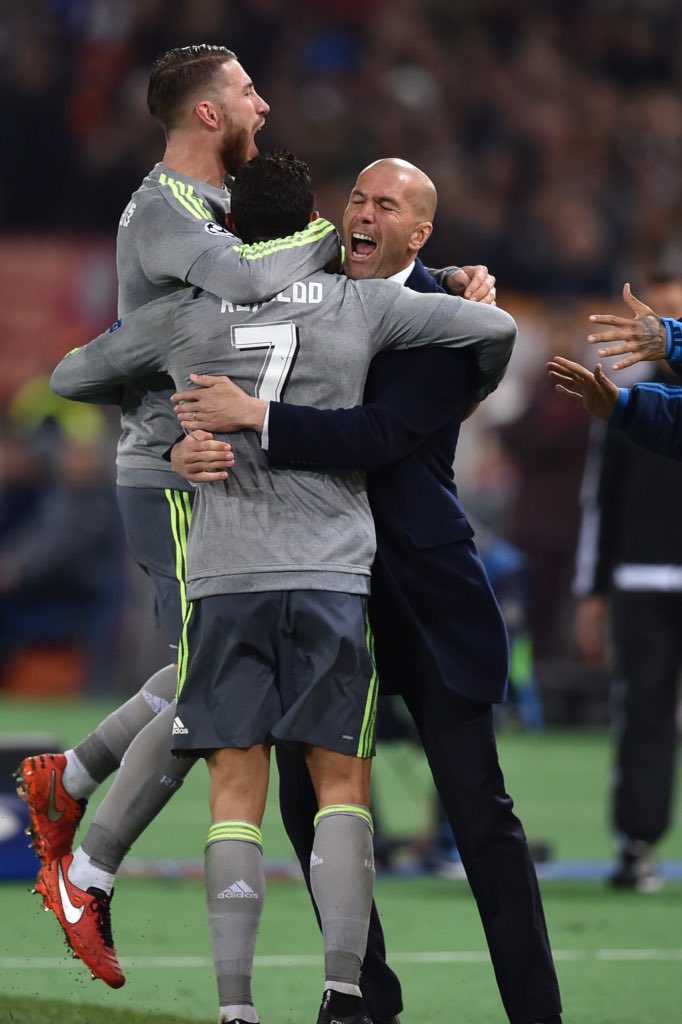 roma 0 .REAL MADRID 2 , nos vemos en cuartos