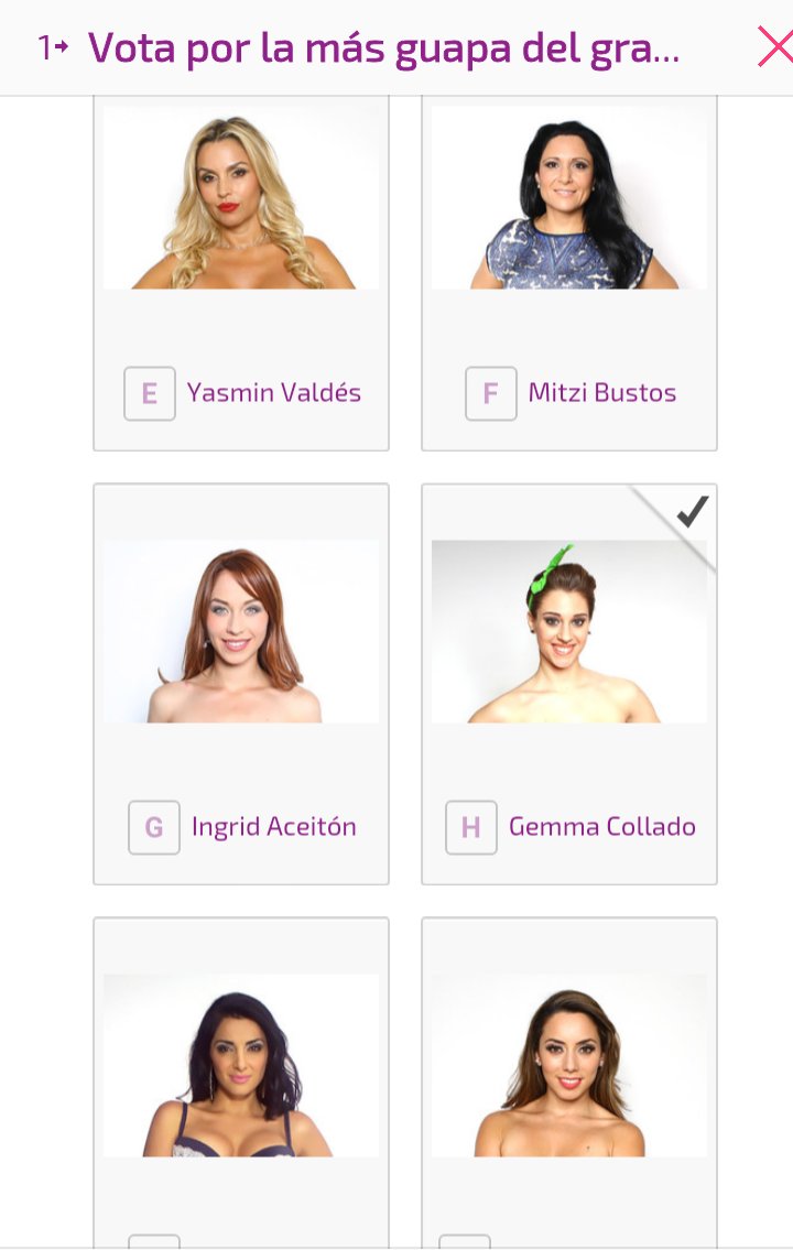 IgnaciaIgnagon's tweet photo. @Gemmacgreal obviamente es la mas guapa 😍😍 voten por Gemma 😊😊 #QueVuelvaGemma https://t.co/xF44tw8c47