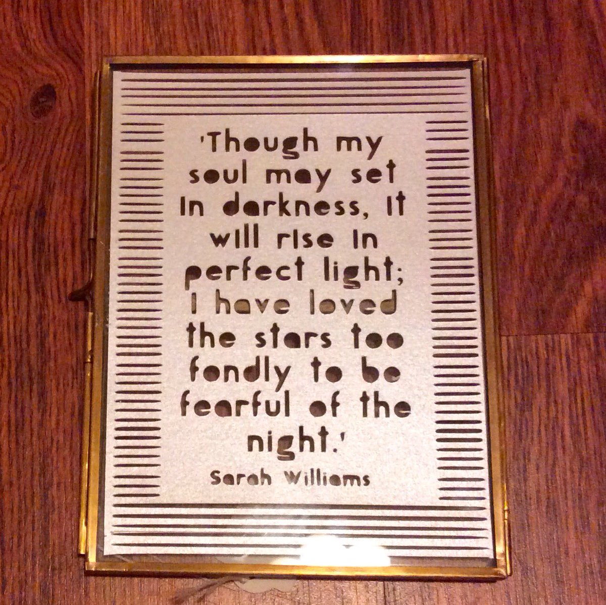 Discovered this in <a href="/studiosouk/">Studio Souk</a>'s treasure trove of local artisans. Thankful for the truth in these words #shoplocal