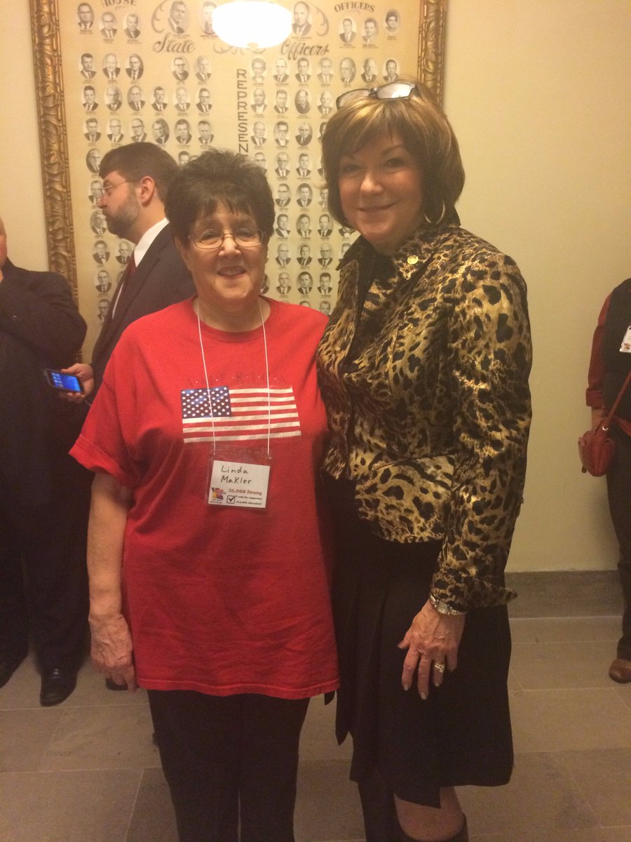 It was a pleasure to speak with Linda Makler, a representative of MRTA and a constituent of District 100!