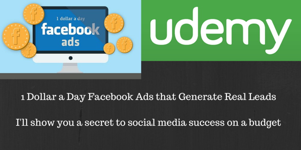 Get_Coupons_Now's tweet photo. 1 Dollar a Day Facebook Ads that Generate Real Leads #udemy #facebook #fbmarketing  =  https://t.co/amgqAZmY22 https://t.co/7BvQPHaZ3c