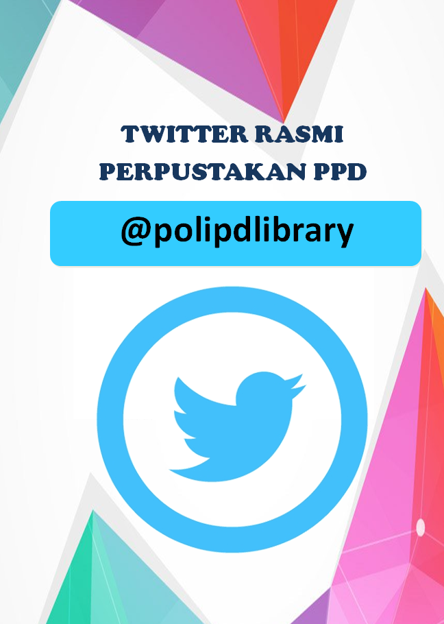 polipdlibrary's tweet photo. Gaisss ! Please follow kami dekat twitter Perpustakaan PPD ni untuk maklumat-maklumat terkini PPPD @twtPoliPd https://t.co/8IsYXZP6cl