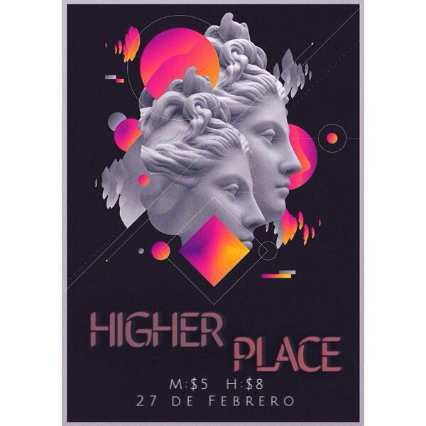 geanella_gf's tweet photo. 🌅HIGHER PLACE🌇 27 DE FEBRERO‼️
Cover: 👩🏼: $5 👱🏻: $8
Lugar: por interno 
Barra libre hasta las 11💥🍺 @HigherPlace27_ https://t.co/4EvNw3QqoC