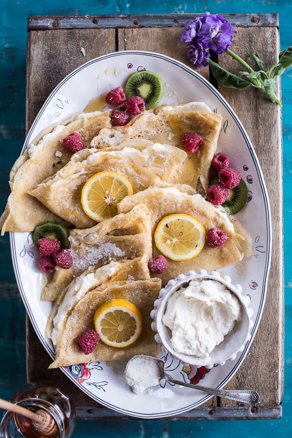 Spring is in the air w/ Lemon Sugar Crepes from <a href="/HBHarvest/">Half Baked Harvest</a>! Pair w/ our Pinot Grigio. bit.ly/1P5w8Mf