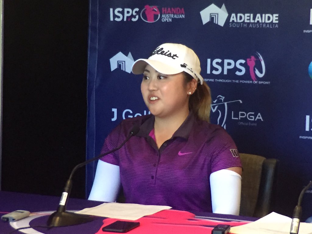 WomensAusOpen's tweet photo. .@binpro1993: "There's a lot of love for me in Canada -- I represent Korea because of my citizenship" #WomensAusOpen https://t.co/I0tN9jUI4W