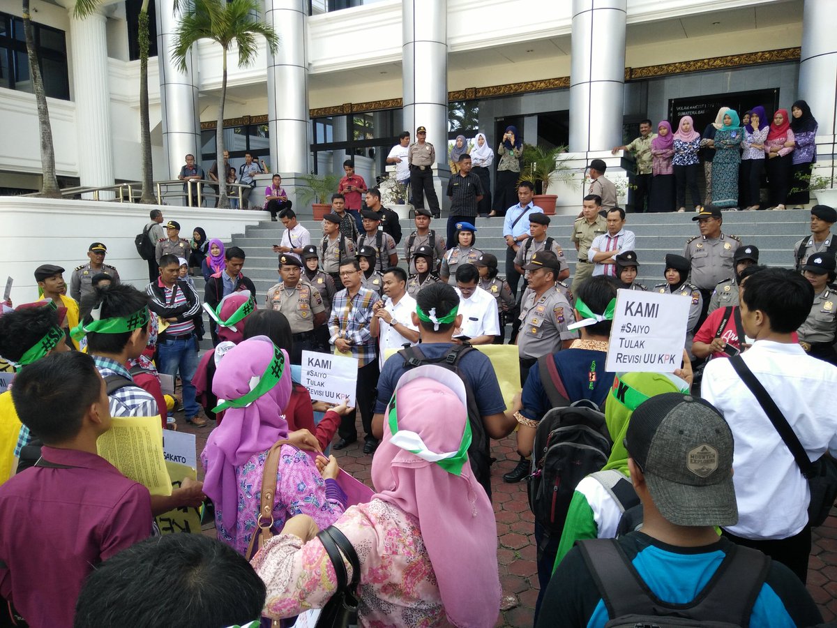 daus67's tweet image. #saiyo Tolak Revisi UU KPK