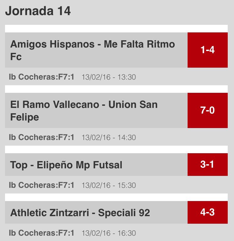 Toro84FC's tweet photo. Resultados jornada 14 #cierralosojosypiensaenalgobonito https://t.co/eqCqjhbAjR