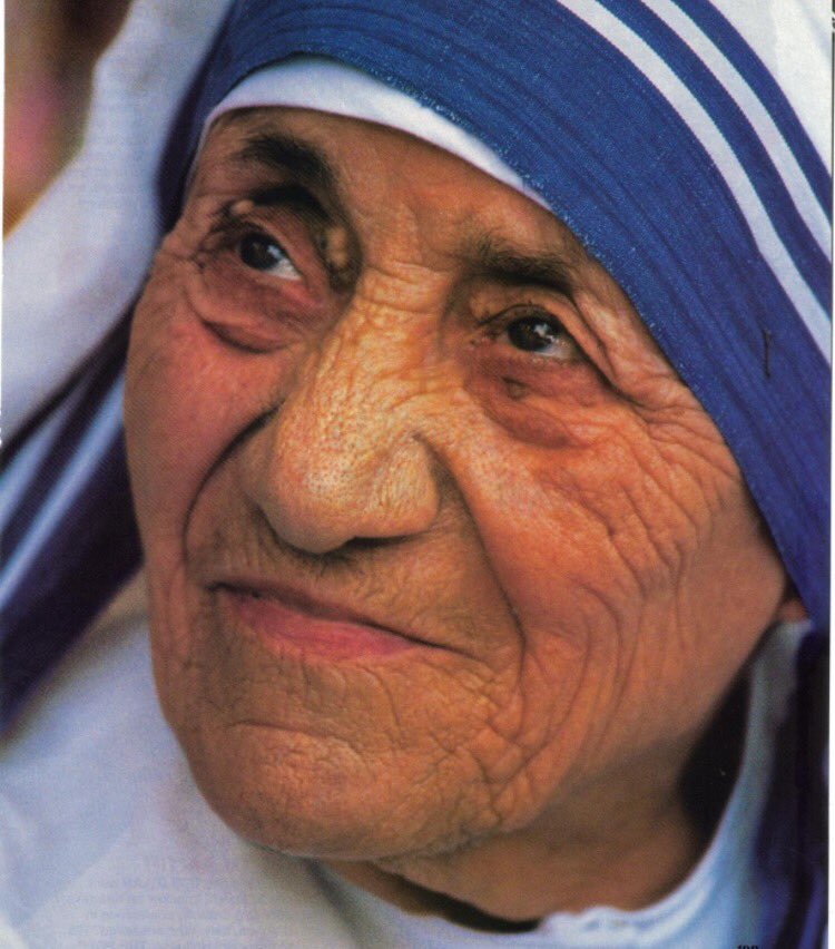 historicalenemy's tweet photo. Mother Theresa || Viewed poverty as a gift from God, only 5% of her wealth catered the poor, anti-abortion https://t.co/PvgORBWgPG