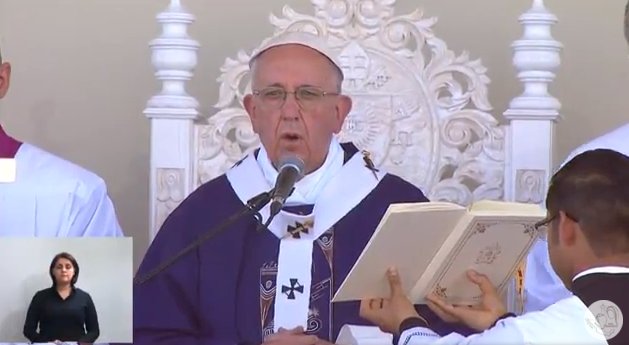 "Siempre habrá tiempo de cambiar; no más muerte y explotación": papa Francisco - CbdCUU1UUAE6OQF